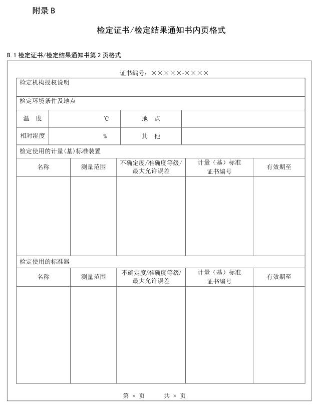 硫化氫氣體報警器檢定證書表